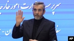 ایران کے قائم مقام وزیر خارجہ، علی باقری کانی