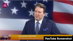 Đại sứ Hoa Kỳ tại Việt Nam Marc Knapper trả lời phỏng vấn VTC và cuối tháng 12/2022.