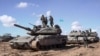 Xe tăng của Israel được nhìn thấy đã tiến vào trung tâm Rafah hôm 28/5/2024. [Ảnh minh họa]
